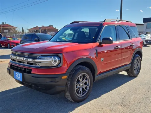 Red 2024 Ford Bronco Sport Big Bend for sale in El Paso, TX