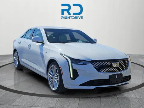 White 2023 Cadillac CT4 Premium Luxury for sale in El Paso, TX