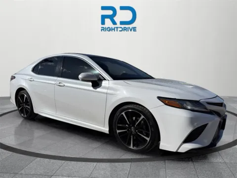White 2019 Toyota Camry XSE V6 for sale in El Paso, TX
