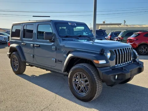 Gray 2024 Jeep Wrangler Sport S for sale in El Paso, TX