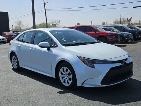 White 2025 Toyota Corolla LE for sale in El Paso, TX