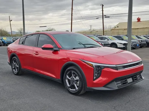 Red 2025 Kia K4 LXS for sale in El Paso, TX