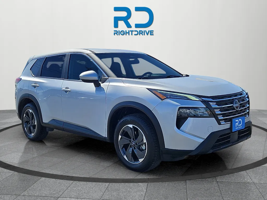 Silver 2025 Nissan Rogue SV for sale in El Paso, TX