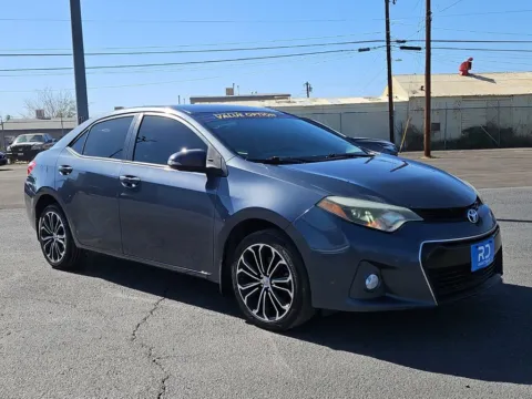 Gray 2014 Toyota Corolla S Plus for sale in El Paso, TX