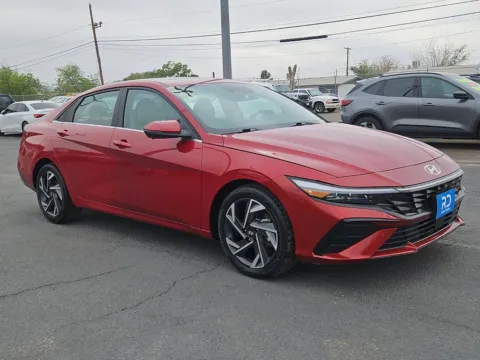 Red 2024 Hyundai Elantra Limited for sale in El Paso, TX