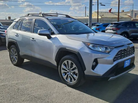 Silver 2019 Toyota RAV4 Limited for sale in El Paso, TX