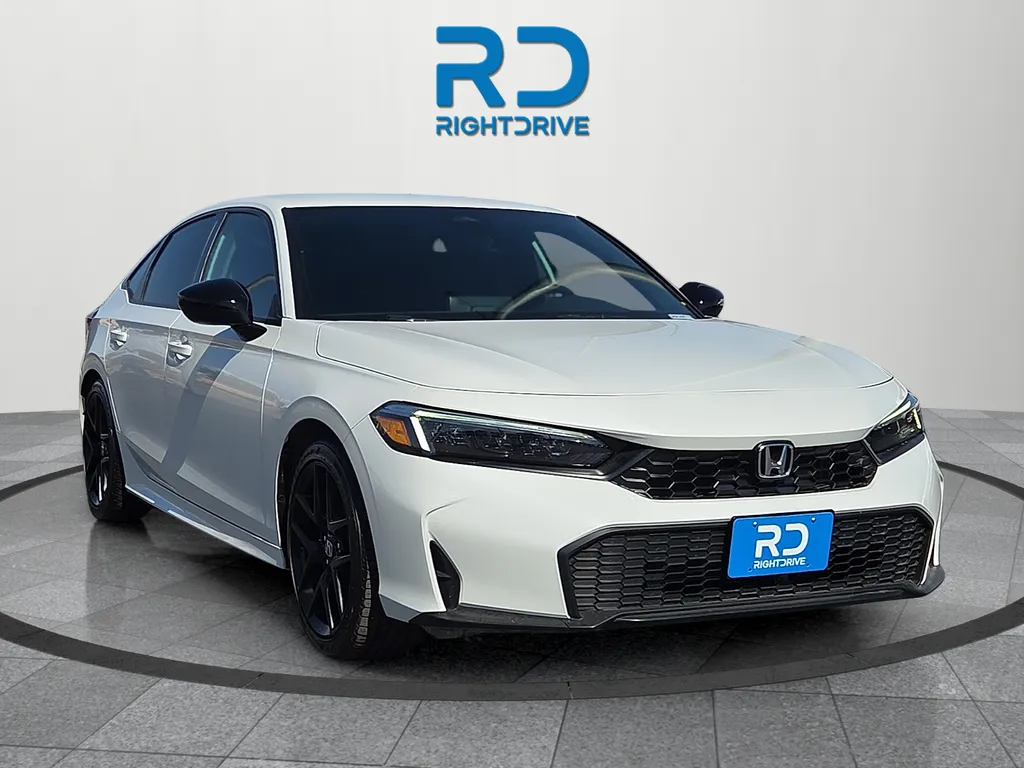 White 2025 Honda Civic Sport for sale in El Paso, TX