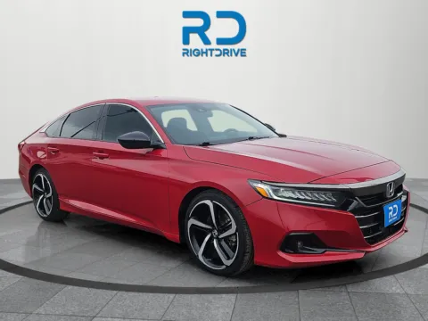 Red 2021 Honda Accord Sport Special Edition for sale in El Paso, TX