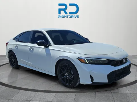 White 2025 Honda Civic Sport for sale in El Paso, TX