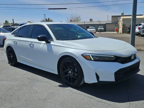 White 2025 Honda Civic Sport for sale in El Paso, TX