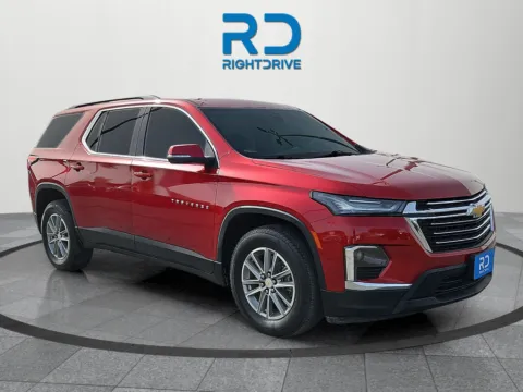 Red 2023 Chevrolet Traverse LT for sale in El Paso, TX