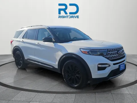 White 2020 Ford Explorer Limited for sale in El Paso, TX