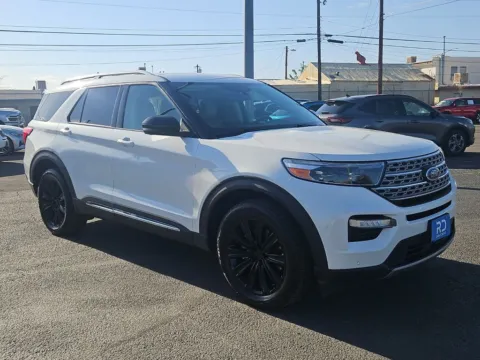White 2020 Ford Explorer Limited for sale in El Paso, TX