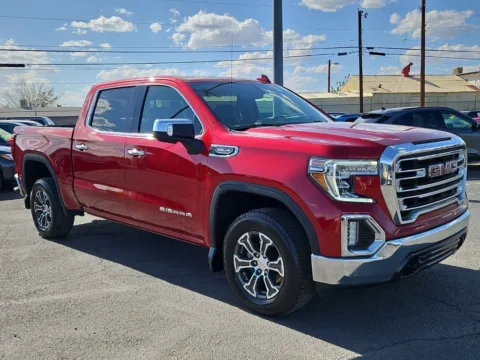Red 2021 GMC Sierra 1500 SLT for sale in El Paso, TX