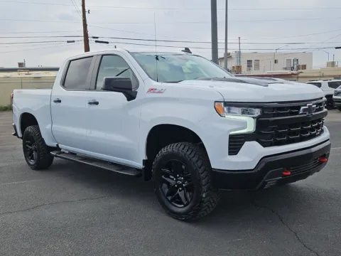 White 2024 Chevrolet Silverado 1500 LT Trail Boss for sale in El Paso, TX