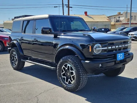 Black 2022 Ford Bronco Outer Banks for sale in El Paso, TX