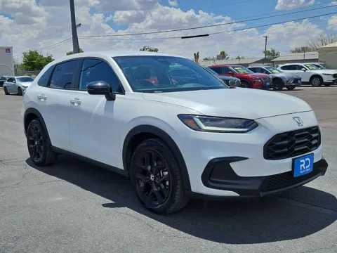 White 2025 Honda HR-V Sport for sale in El Paso, TX