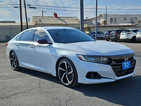 White 2021 Honda Accord Sport Special Edition for sale in El Paso, TX