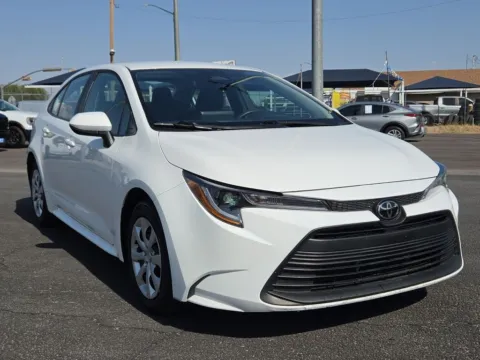 White 2025 Toyota Corolla LE for sale in El Paso, TX