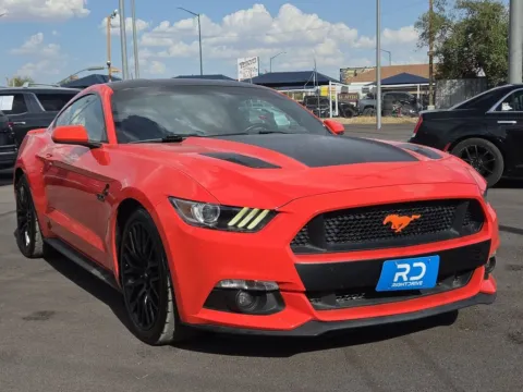 Orange 2015 Ford Mustang GT for sale in El Paso, TX