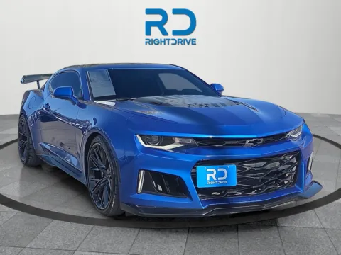 Blue 2017 Chevrolet Camaro ZL1 for sale in El Paso, TX