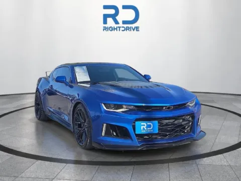 Blue 2017 Chevrolet Camaro ZL1 for sale in El Paso, TX