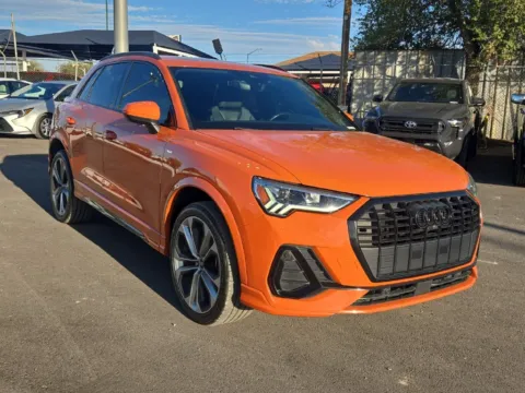 Orange 2022 Audi Q3 Premium Plus for sale in El Paso, TX