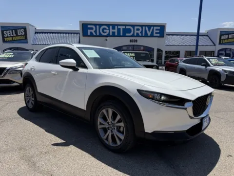 White 2023 Mazda CX-30 2.5 S Premium Package for sale in El Paso, TX