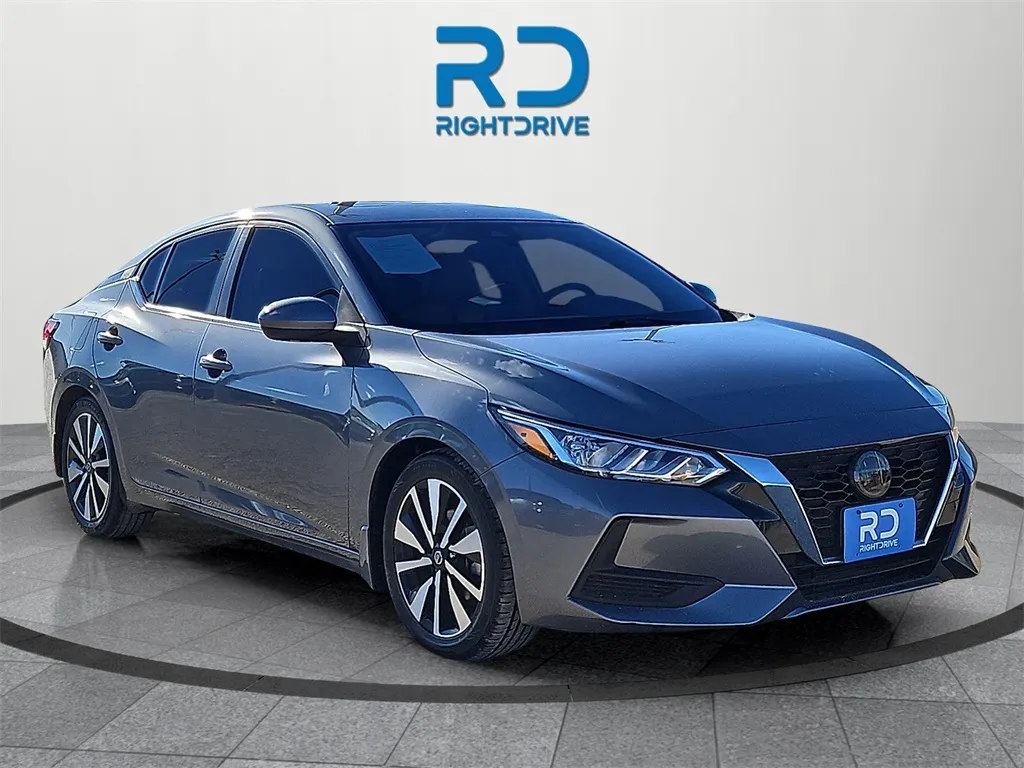 Gray 2021 Nissan Sentra SV for sale in El Paso, TX