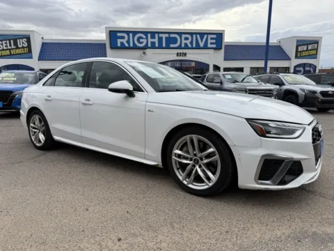 White 2023 Audi A4 45 S line Premium Plus for sale in El Paso, TX