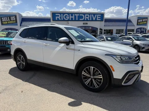 White 2024 Volkswagen Tiguan 2.0T Wolfsburg Edition for sale in El Paso, TX