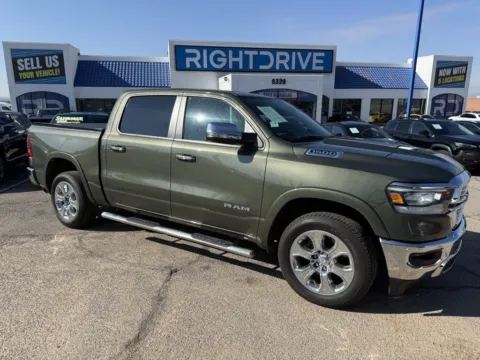 Green 2020 Ram 1500 Laramie for sale in El Paso, TX