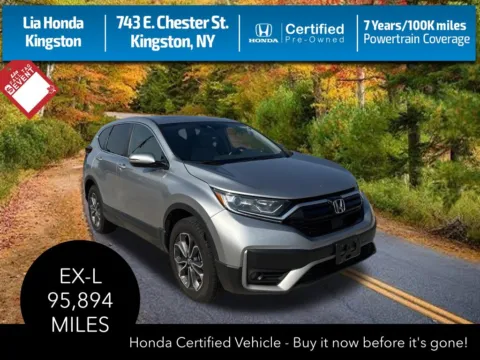 Silver 2022 Honda CR-V EX-L for sale in Kingston, NY