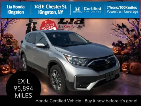 Silver 2022 Honda CR-V EX-L for sale in Kingston, NY
