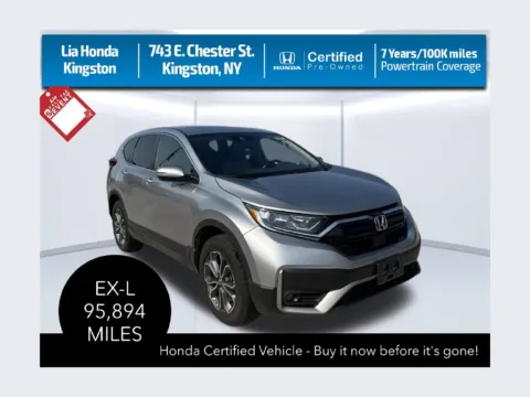 Silver 2022 Honda CR-V EX-L for sale in Kingston, NY