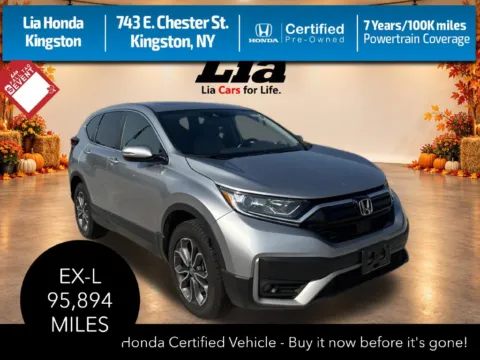 Silver 2022 Honda CR-V EX-L for sale in Kingston, NY