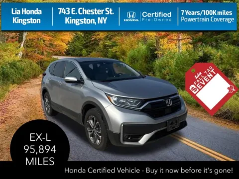 Silver 2022 Honda CR-V EX-L for sale in Kingston, NY