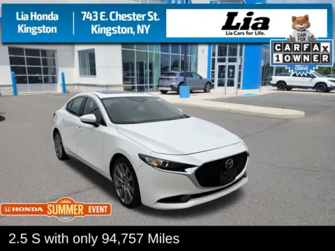 White 2021 Mazda Mazda3 Preferred for sale in Kingston, NY