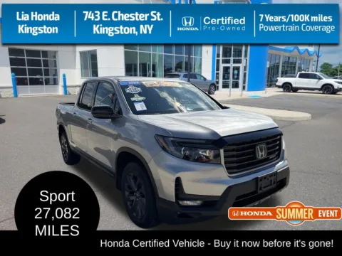 Gray 2023 Honda Ridgeline Sport for sale in Kingston, NY