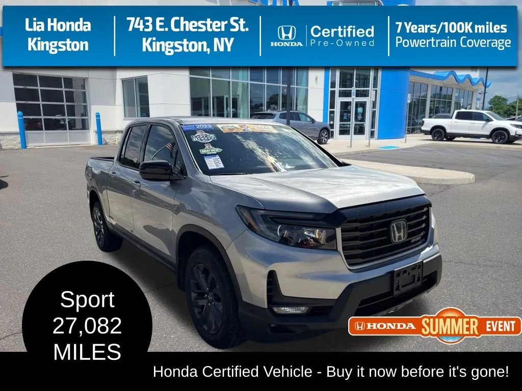 Gray 2023 Honda Ridgeline Sport for sale in Kingston, NY