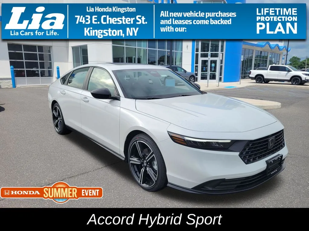 Silver 2026 Honda Accord Hybrid Sport for sale in Kingston, NY