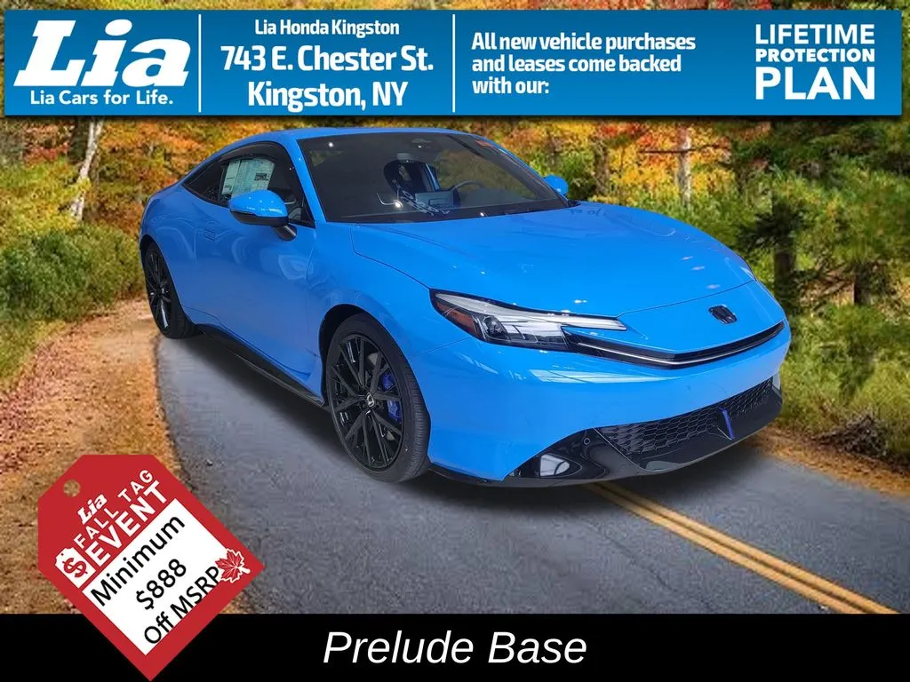 Blue 2026 Honda Prelude Hybrid for sale in Kingston, NY
