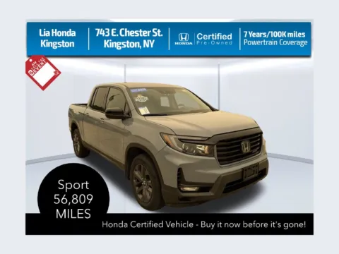 Gray 2023 Honda Ridgeline Sport for sale in Kingston, NY