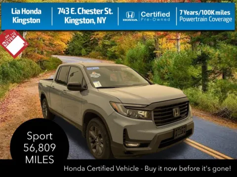 Gray 2023 Honda Ridgeline Sport for sale in Kingston, NY