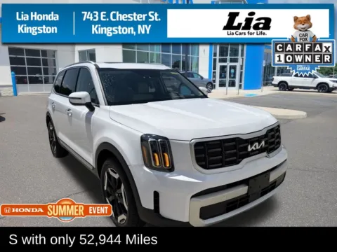 White 2024 Kia Telluride S for sale in Kingston, NY