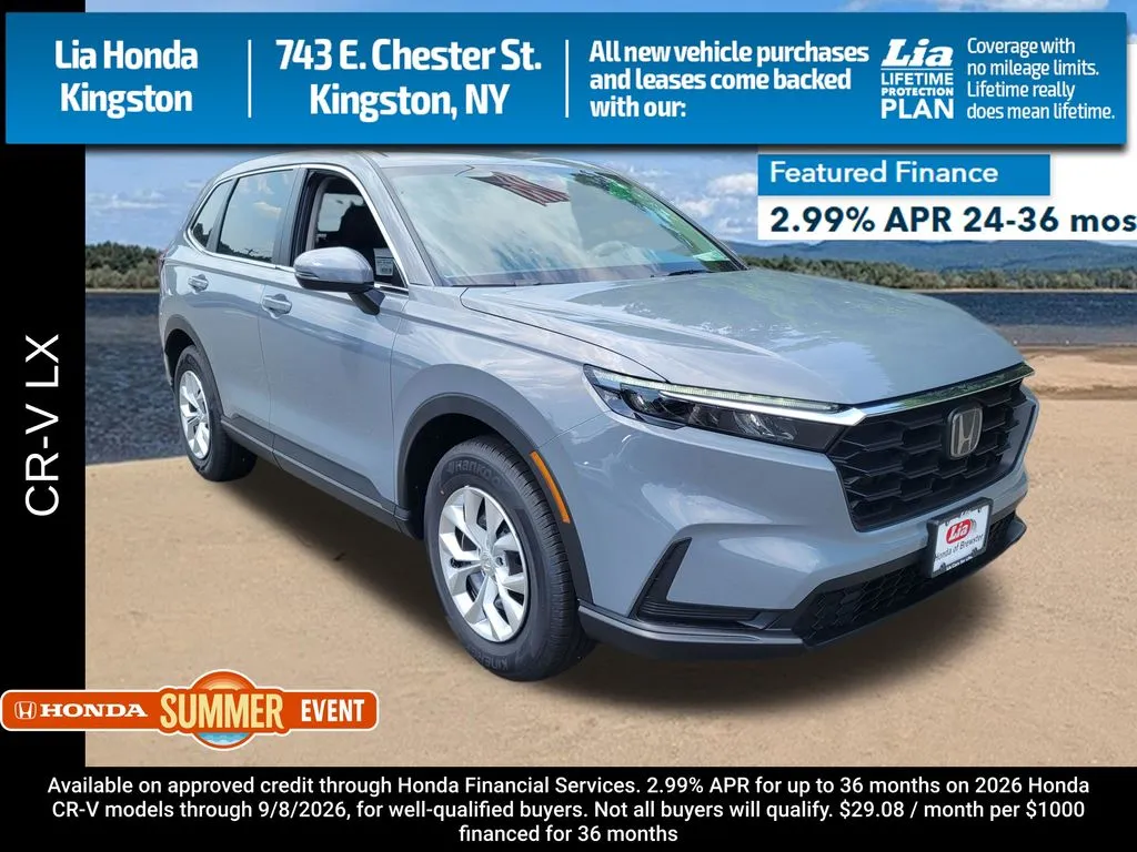 Gray 2026 Honda CR-V LX for sale in Kingston, NY