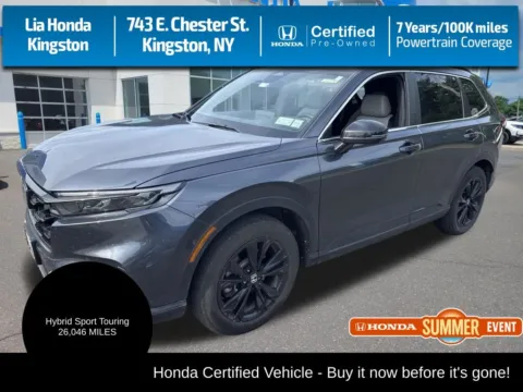 Blue 2025 Honda CR-V Hybrid Sport Touring for sale in Kingston, NY