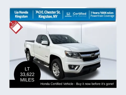 White 2018 Chevrolet Colorado LT for sale in Kingston, NY