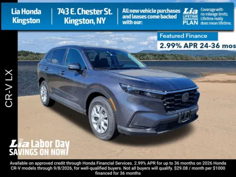 Gray 2026 Honda CR-V LX for sale in Kingston, NY