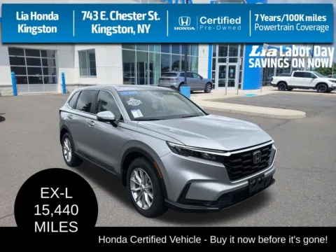 Silver 2023 Honda CR-V EX-L for sale in Kingston, NY